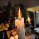 Image of a lit candle