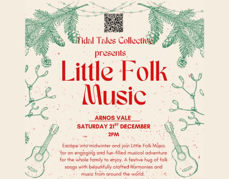 Tidal Tales Little Folk Music Poster