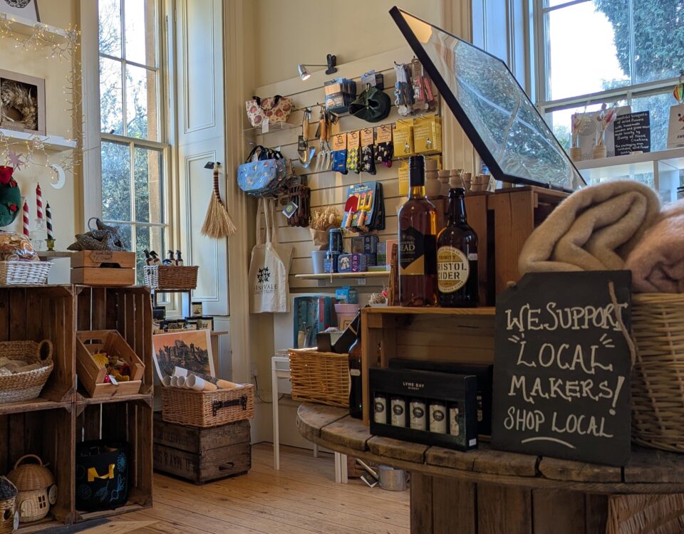 Inside the Shop at Arnos Vale Cemetery