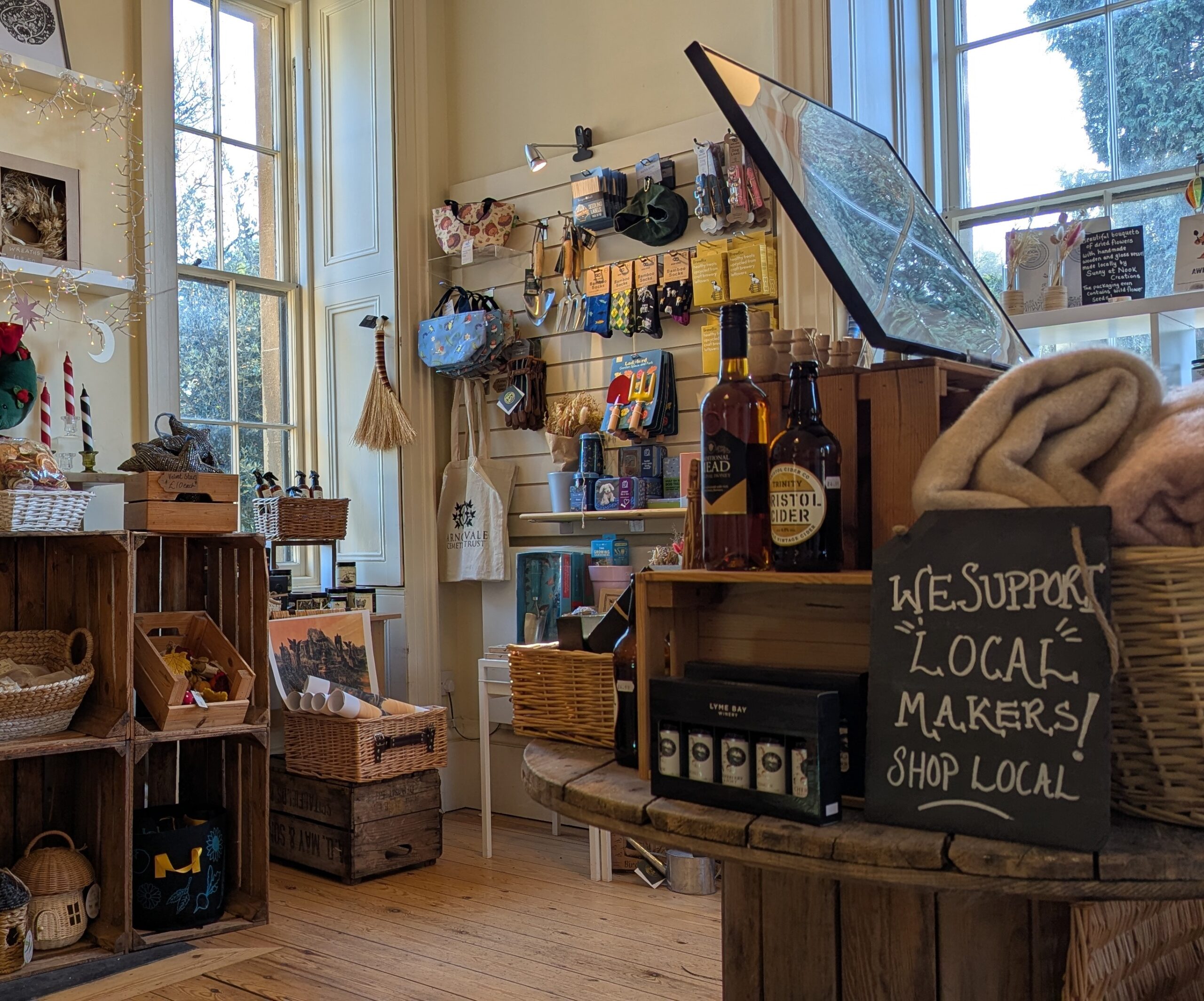 Inside the Shop at Arnos Vale Cemetery