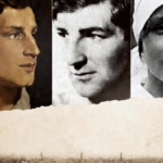 Composite image of Wilfred Owen, Siegfried Sassoon, and Vera Brittain